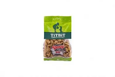 TiTBiT лакомство для собак крекеры с мясом утки 