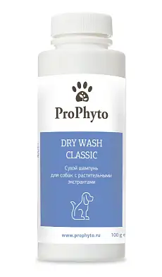 ProPhyto DRY WASH CLASSIC Сухой шампунь для собак для блеска и мягкости шерсти