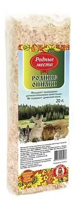 Родные места опилки для грызунов "Родные опилки"