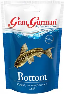 ЗООМИР Gran Gurman корм для придонных рыб "Bottom"