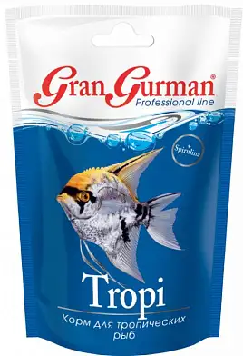 ЗООМИР Gran Gurman корм для тропических рыб "Tropi"