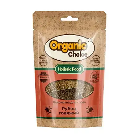 Купить organic Сhoice лакомство для собак рубец говяжий
