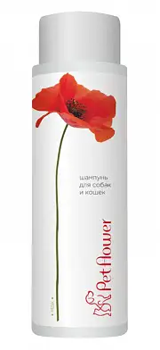 Pet Flower шампунь универсальный для кошек и собак с ароматом мака