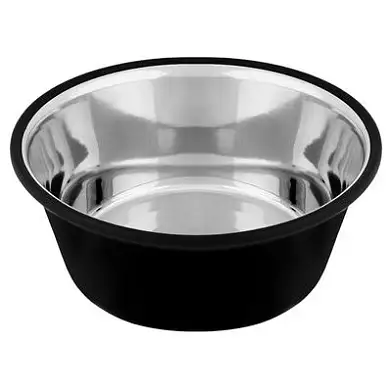 Tappi Уанвилл миска металлическая для собак и кошек, черная
